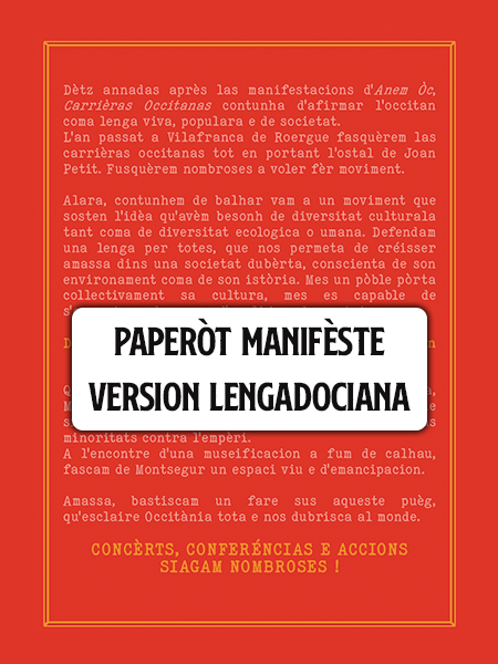 Apercebut paperòt A6 - lengadocian