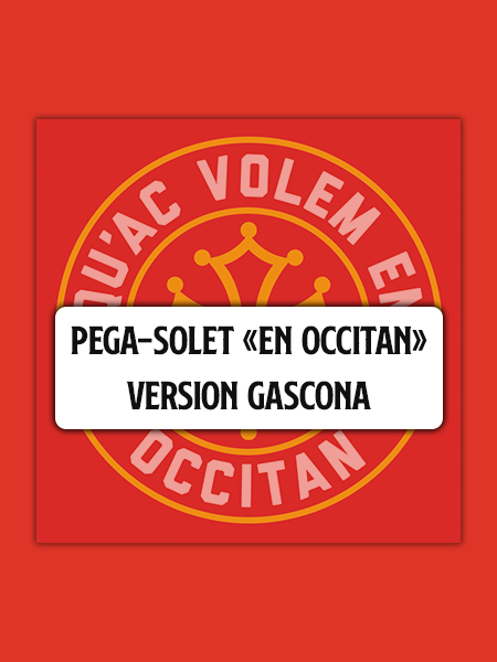 Apercebut pègasolet en occitan g